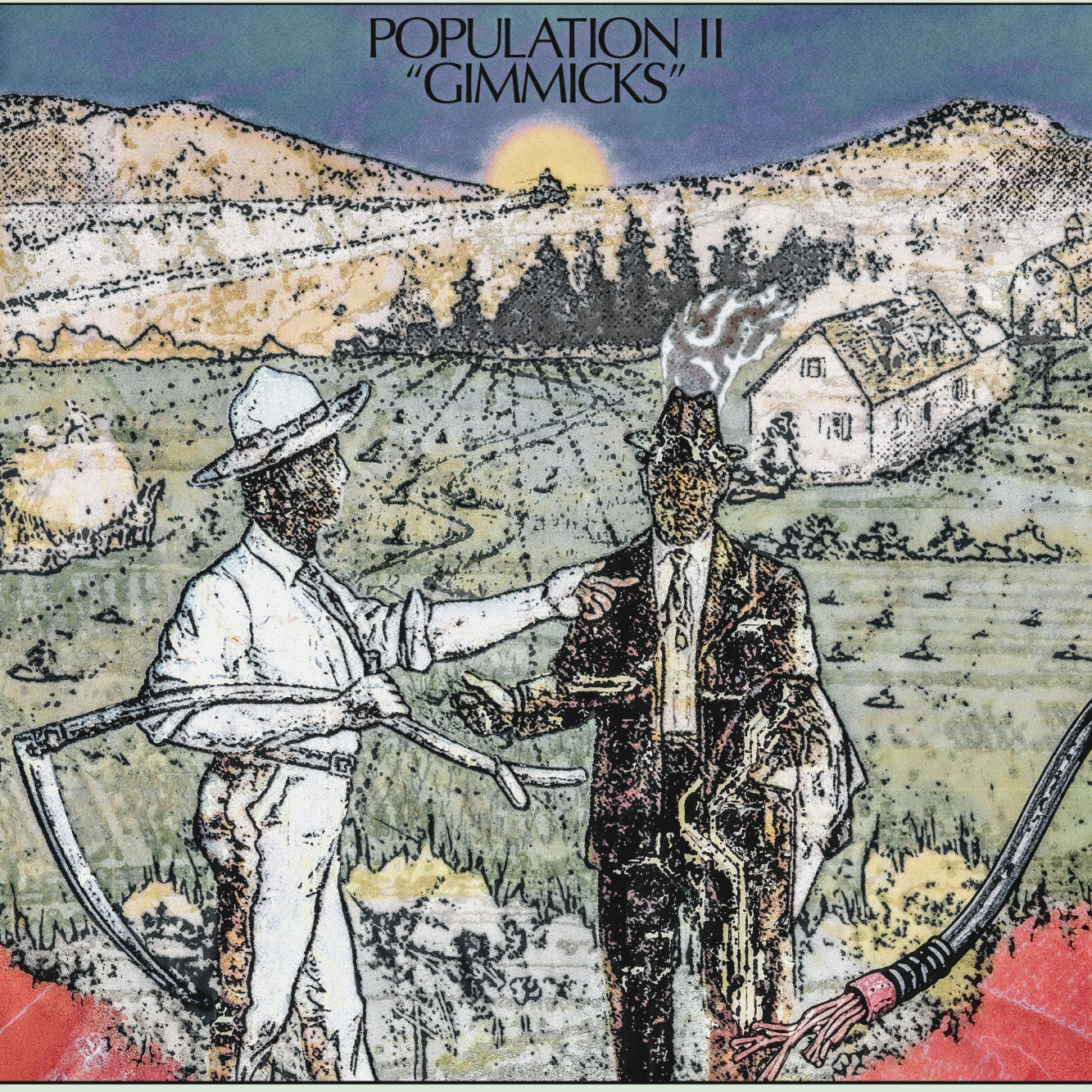 Population II experiments with electronic sounds on the new EP Gimmicks